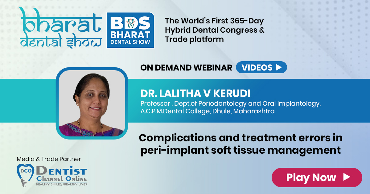 Complications and treatment errors in peri-implant soft tissue management